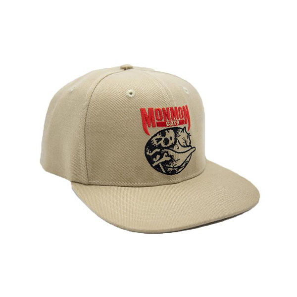 MonMon Cat cap White